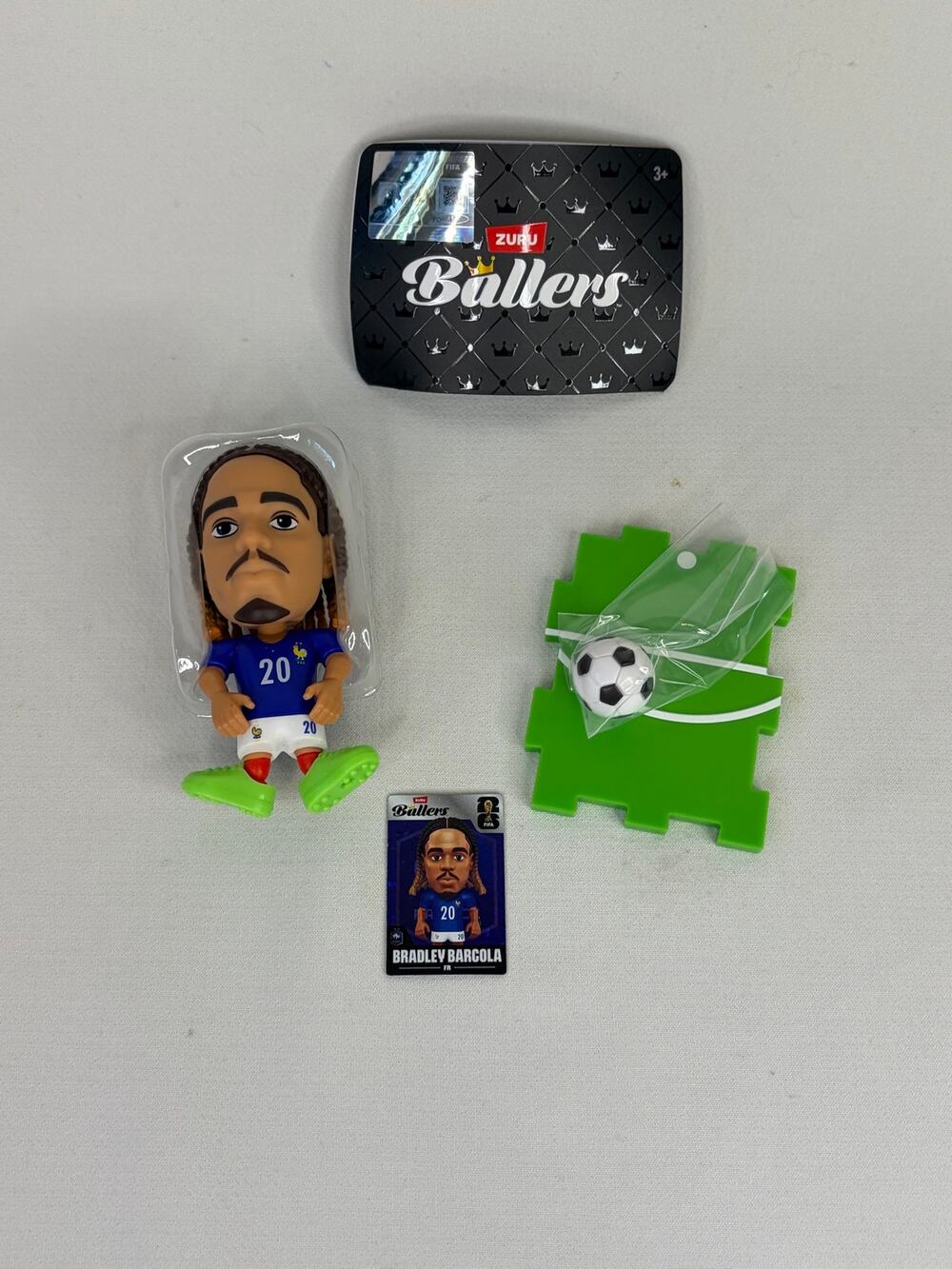 Bradley Barcola #20 Zuru Ballers 2026 FIFA World Cup 3 inch Mini Figure France